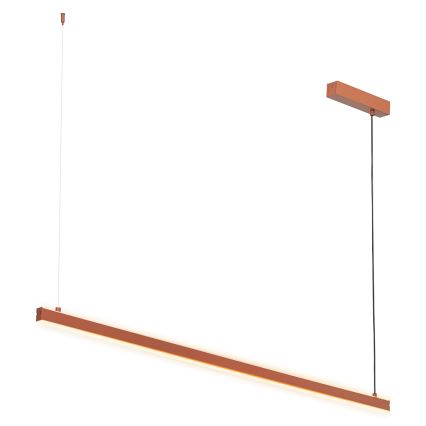 Argon 8834 - LED Żyrandol na lince MIAMI LED/37W/230V 3000K brązowy