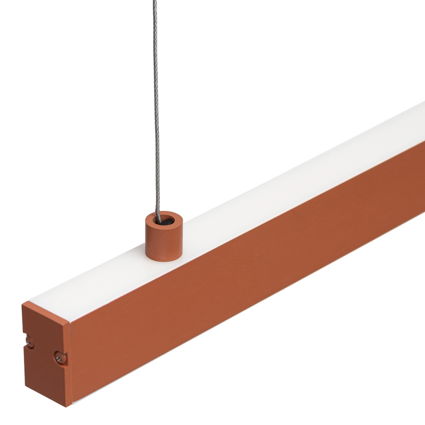 Argon 8834 - LED Żyrandol na lince MIAMI LED/37W/230V 3000K brązowy