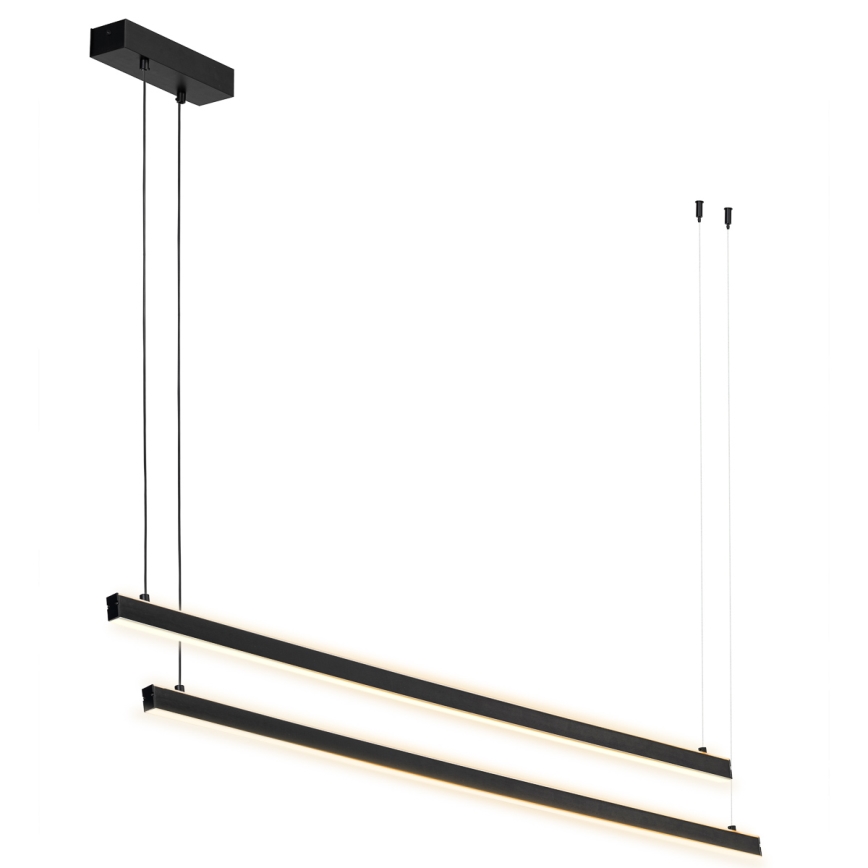 Argon 8838 - LED Żyrandol na lince MIAMI LED/74W/230V 3000K czarny