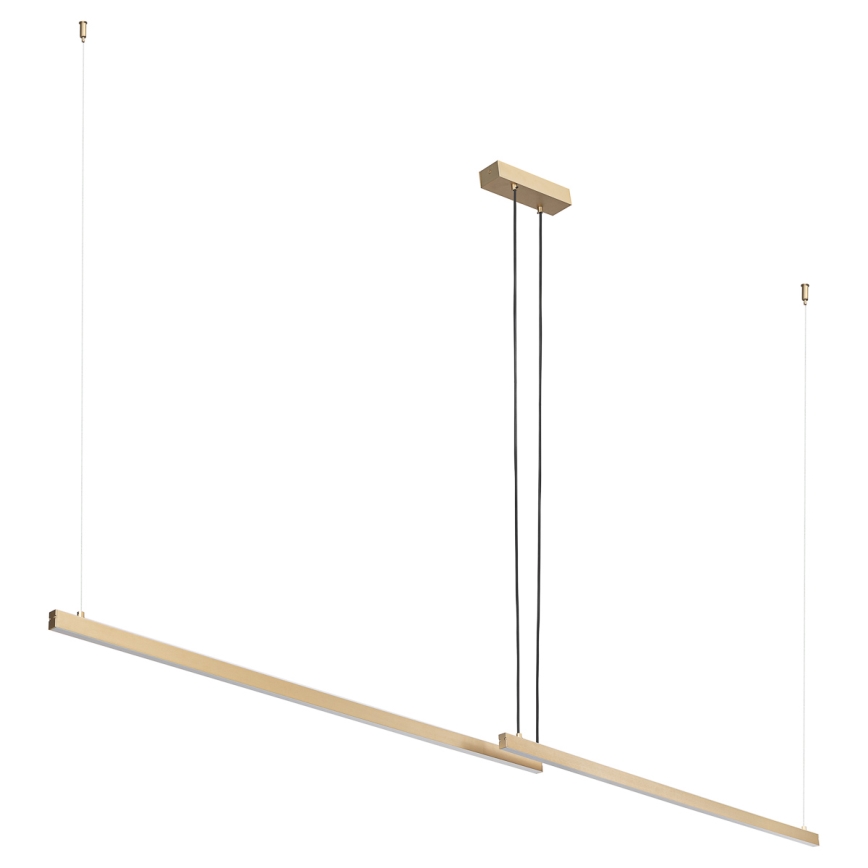 Argon 8839 - LED Żyrandol na lince MIAMI LED/74W/230V 3000K złoty