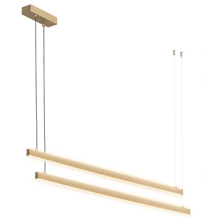 Argon 8839 - LED Żyrandol na lince MIAMI LED/74W/230V 3000K złoty