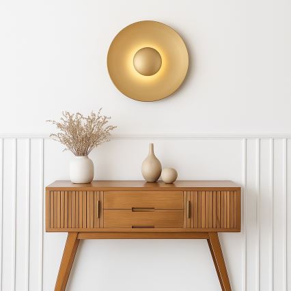 Argon 8865 - Kinkiet LED BOLTON LED/12,5W/230V 3000K złoty