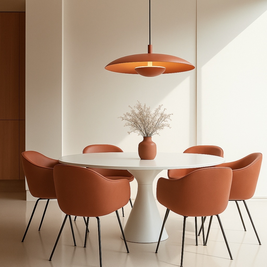 Argon 8870 - Żyrandol LED na lince BOLTON LED/12,5W/230V 3000K terakotowy