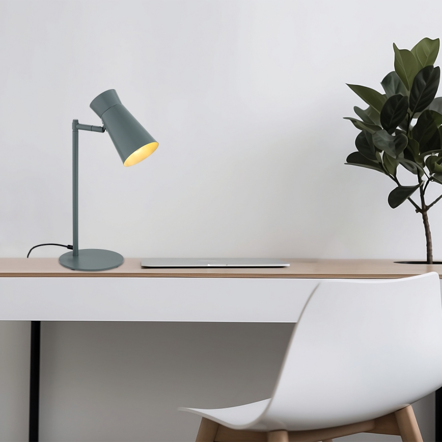 Argon 8872 - Lampa stołowa LORD 1xE14/7W/230V szara