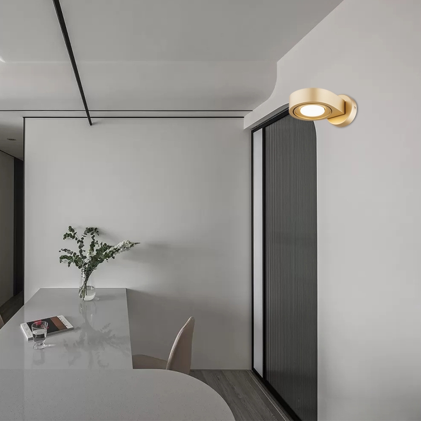 Argon 8899 - Kinkiet LOTUS 1xGX53/12W/230V złoty