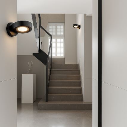 Argon 8900 - Kinkiet LOTUS 1xGX53/12W/230V czarny