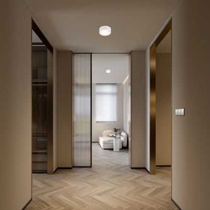 Argon 8915 - Oprawa sufitowa ELORA 1xGX53/7W/230V śr. 11 cm biała