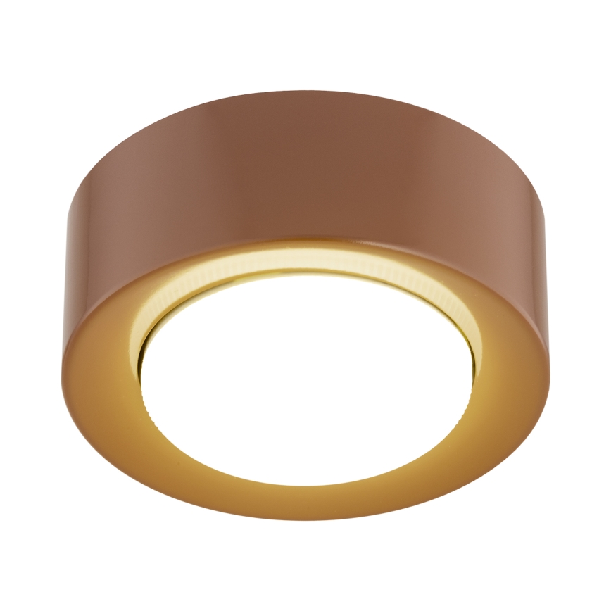 Argon 8916 - Oprawa sufitowa ELORA 1xGX53/7W/230V śr. 11 cm terakotowa