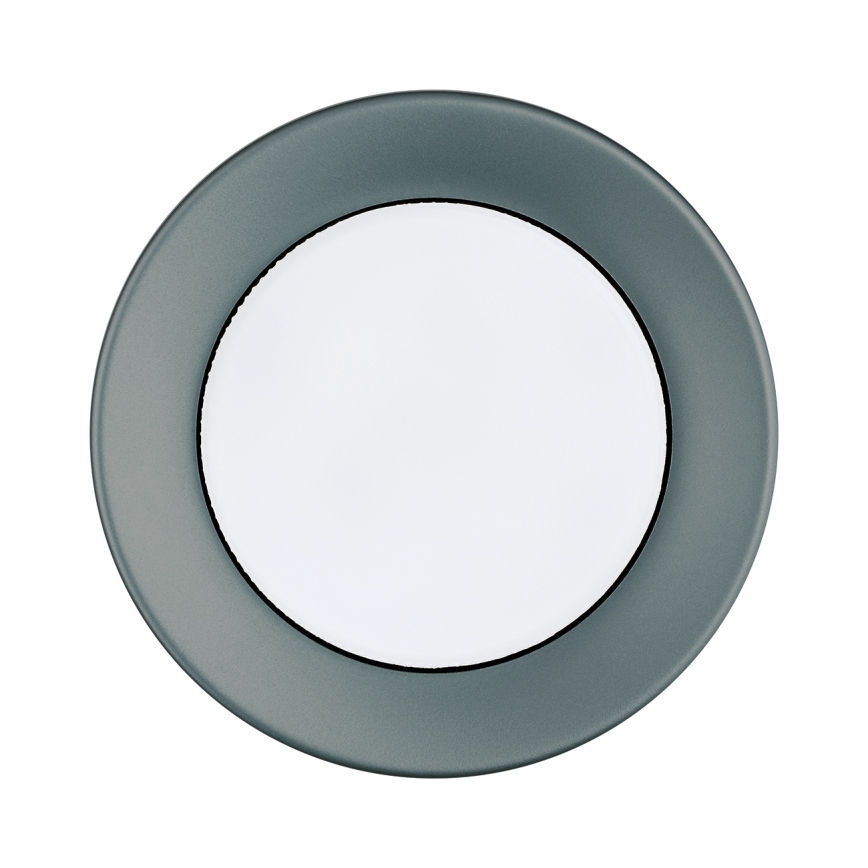 Argon 8917 - Lampa sufitowa ELORA 1x GX53/7W/230V, średnica 11 cm, szara