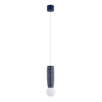 Argon 8937 - Lampa wisząca na lince BOLL 1xG9/6W/230V niebieska