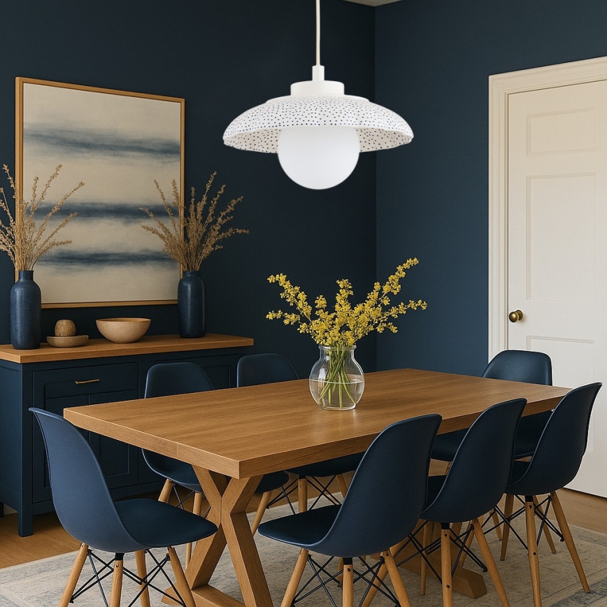 Argon 8947 - Lampa wisząca na lince BOLL 1xG9/6W/230V biała