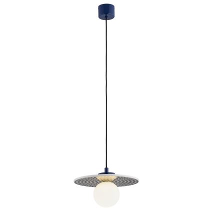 Argon 8950 - Żyrandol na lince BOLL 1xG9/6W/230V niebieski
