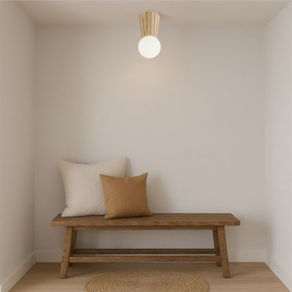 Argon 8973 - Plafon łazienkowy VOLANTE 1xG9/6W/230V IP44 śr. 12 cm beżowy