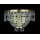 Artcrystal PWB121800002 - Kinkiet kryształowy 2xE14/40W/230V