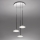 Artemide 0353030A - LED Ściemnialny żyrandol na lince ORSA CLUSTER LED/22W/230V 3000K