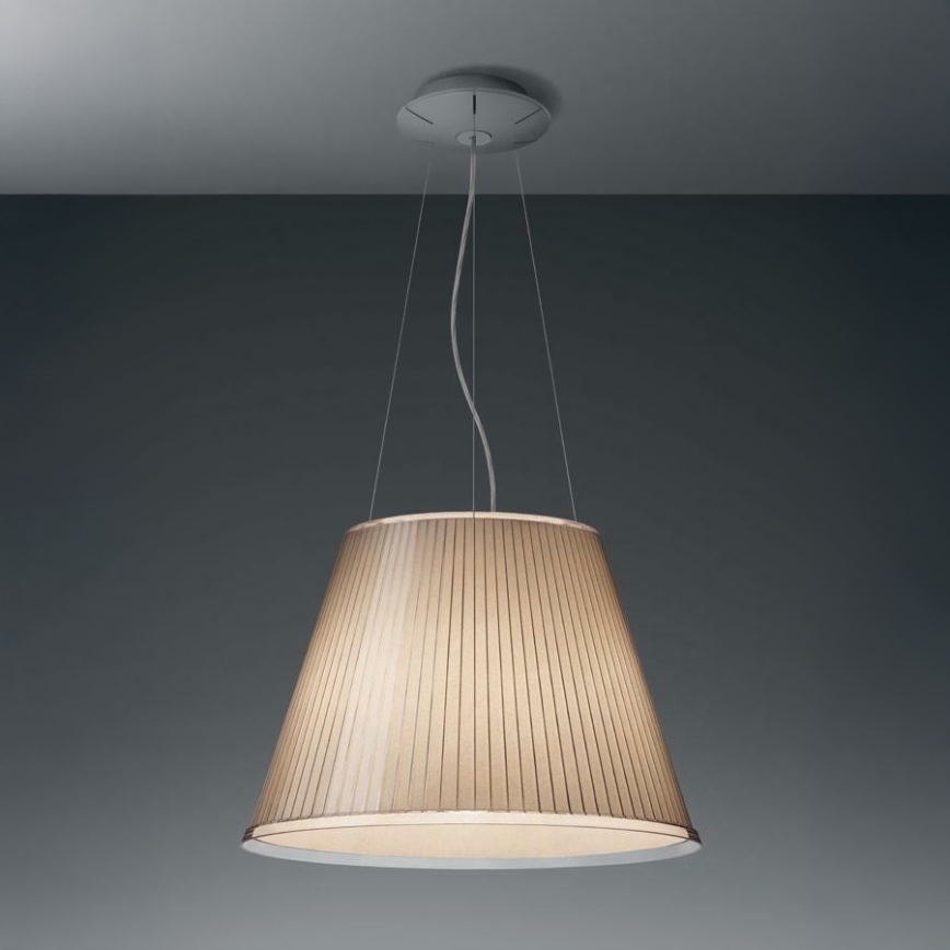 Artemide 1124020A - Żyrandol na lince CHOOSE MEGA 3xE27/12W/230V śr. 55 cm beżowy