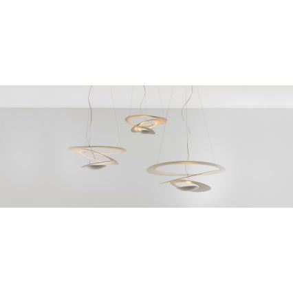 Artemide 1254110A - LED Żyrandol ściemnialny na lince PIRCE LED/44W/230V 3000K biały