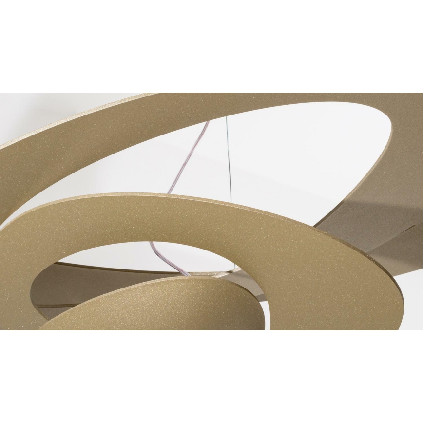 Artemide 1254120A - LED Żyrandol ściemnialny na lince PIRCE LED/44W/230V 3000K złoty