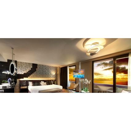 Artemide 1255110A - LED Plafon ściemnialny PIRCE LED/44W/230V 3000K biały