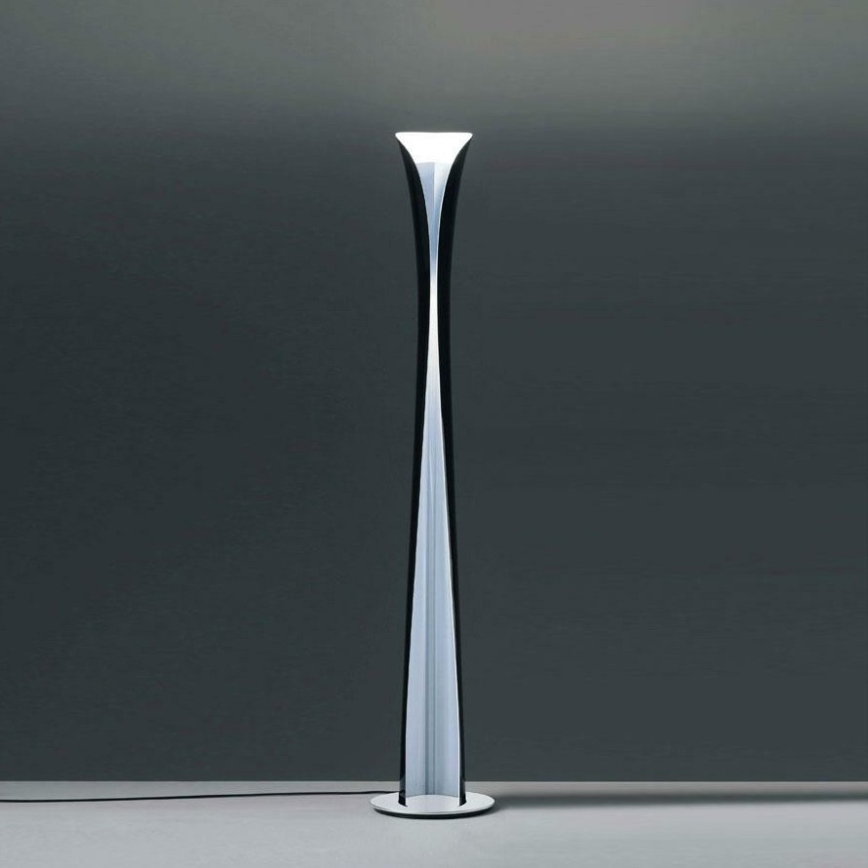 Artemide 1361010A - LED Lampa podłogowa CADMO LED/44W/230V + 1xGU10/10W/230V czarna