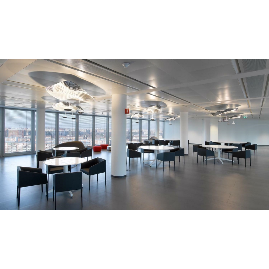 Artemide 1513010A - Żyrandol na lince COSMIC ANIOŁ 2xR7s/11W/230V chrom błyszczący