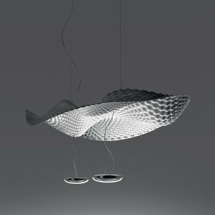Artemide 1513010A - Żyrandol na lince COSMIC ANIOŁ 2xR7s/11W/230V chrom błyszczący