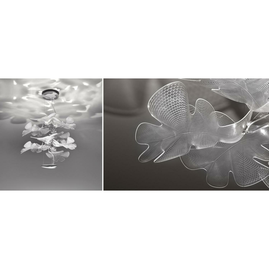 Artemide 1628110APP - LED Ściemnialny żyrandol na lince CHLOROPHILIA LED/44W/230V 3000K