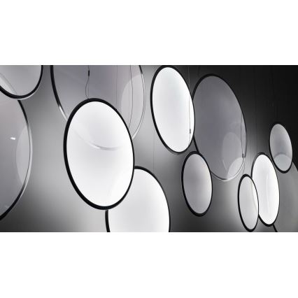 Artemide 1993030APP - LED Ściemnialny żyrandol na lince DISCOVERY LED/60W/230V 3000K czarny