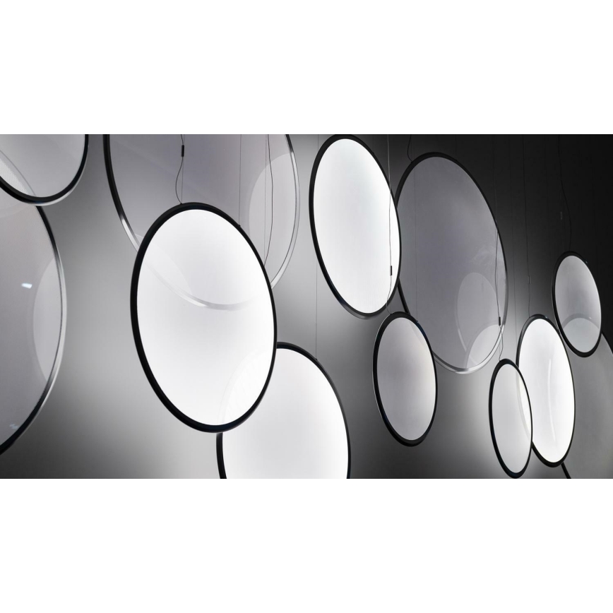 Artemide 1993030APP - LED Ściemnialny żyrandol na lince DISCOVERY LED/60W/230V 3000K czarny