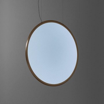 Artemide 1993260APP - LED Ściemnialny żyrandol na lince DISCOVERY LED/71W/230V 2700-6500K brąz