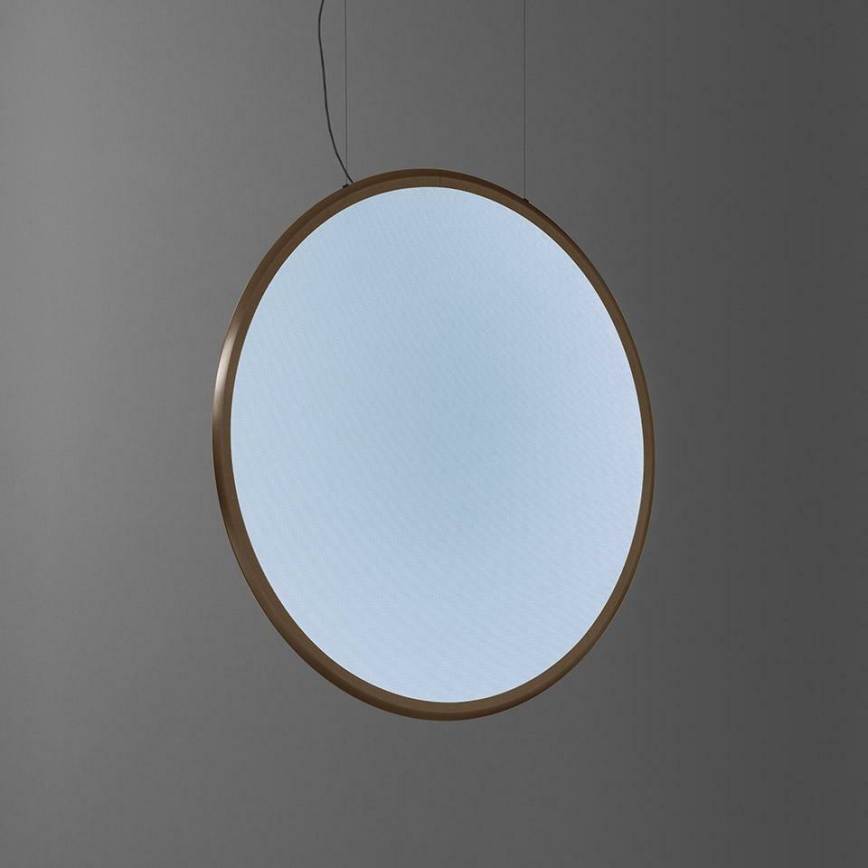 Artemide 1993260APP - LED Ściemnialny żyrandol na lince DISCOVERY LED/71W/230V 2700-6500K brąz