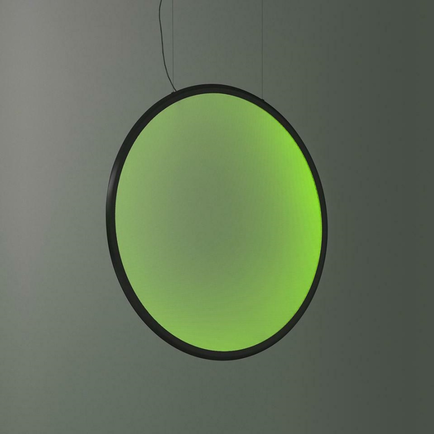 Artemide 1993330APP - LED RGBW Ściemnialny żyrandol na lince DISCOVERY LED/59W/230V 2700-6500K czarny
