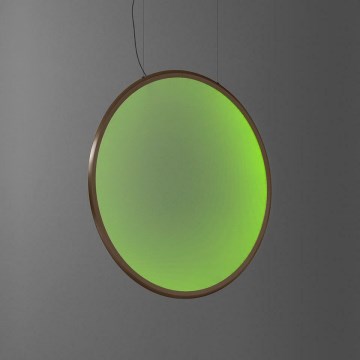 Artemide 1993360APP - LED RGBW Ściemnialny żyrandol na lince DISCOVERY LED/59W/230V 2700-6500K brąz