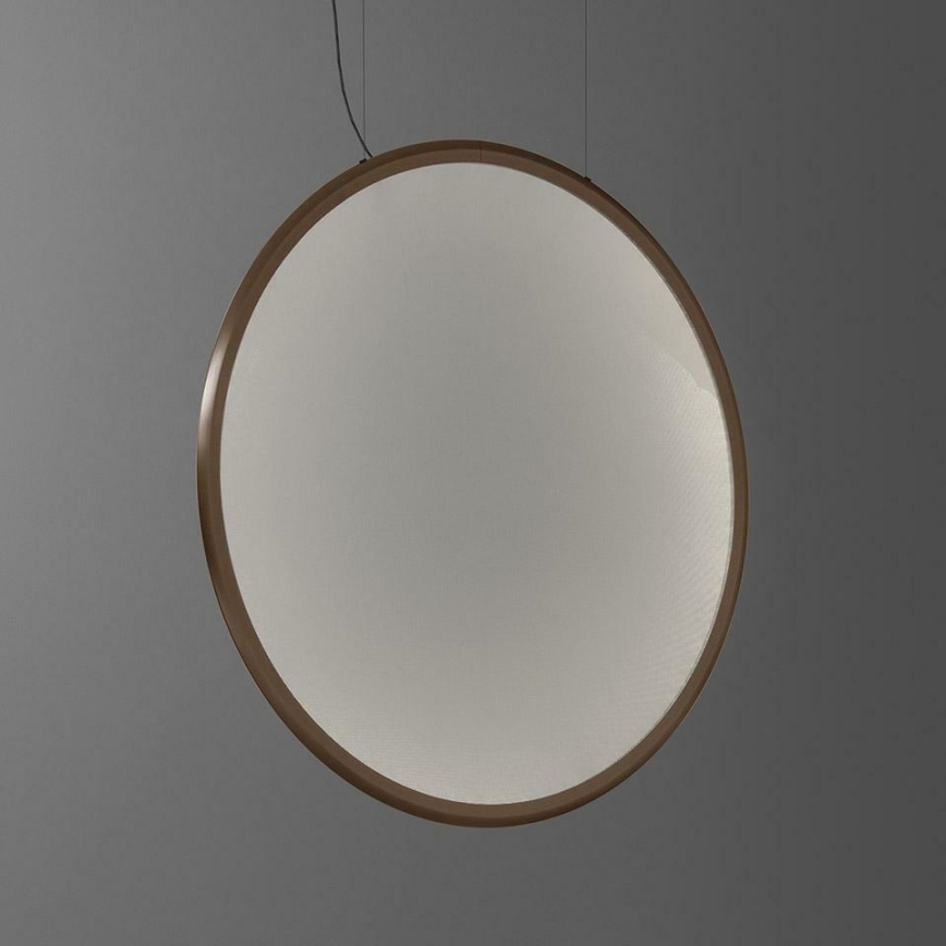 Artemide 1994060APP - LED Ściemnialny żyrandol na lince DISCOVERY LED/80W/230V 3000K brąz