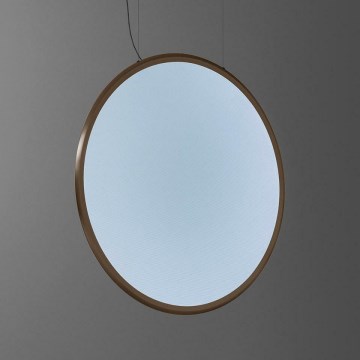 Artemide 1994260APP - LED Ściemnialny żyrandol na lince DISCOVERY LED/84W/230V 2700-6500K brąz