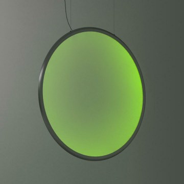 Artemide 1994310APP - LED RGBW Ściemnialny żyrandol na lince DISCOVERY LED/79W/230V 2700-6500K antracyt