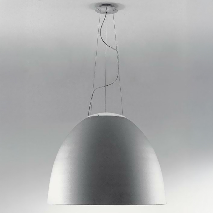 Artemide A242910 - Żyrandol na lince NUR 2xR7s/11W/230V szary