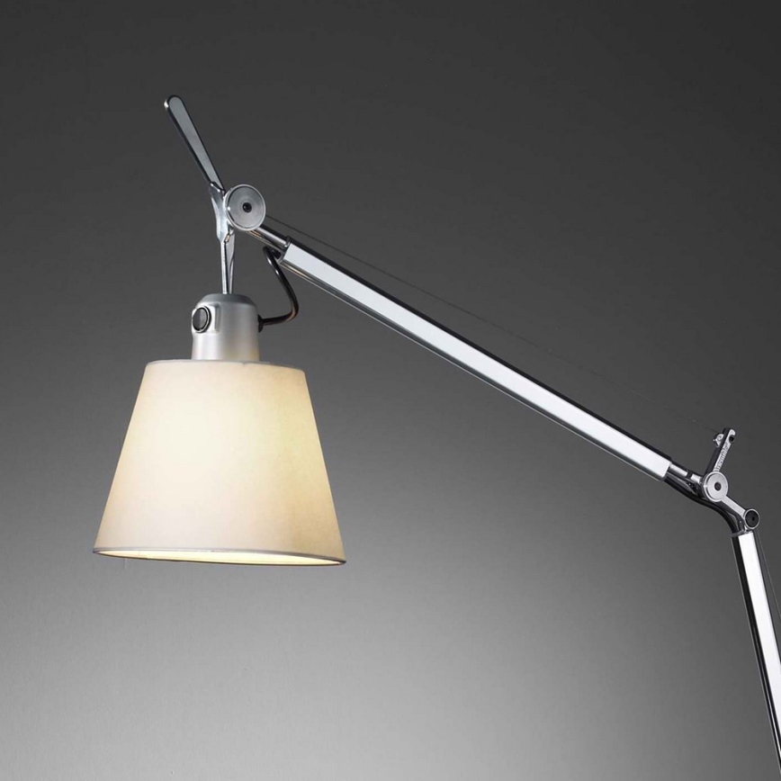 Artemide AT0069A+AT0069B - Lampa podłogowa TOLOMEO BASCULANTE 1xE27/100W/230V