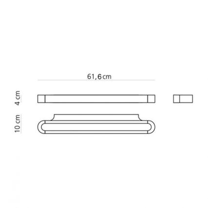 Artemide AR 1913040A - Kinkiet LED TALO 60 LED/25W/230V