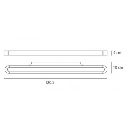 Artemide AR 1917010A - LED Kinkiet TALO 120 1xLED/51W/230V