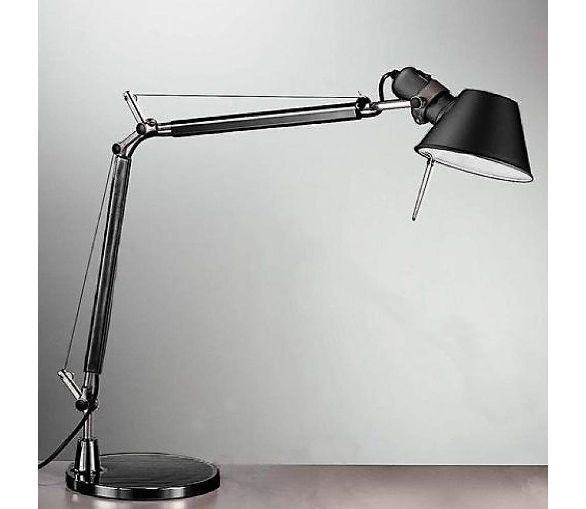 Artemide AR A005940+AR A00861 KOMPLET - Lampa stołowa TOLOMEO MINI 1xE27/70W/230V