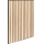 Atmosphera - Dekoracyjny panel ścienny 3D 60x60 cm jasnobrązowy