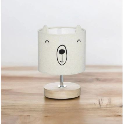Atmosphera - Dziecięca lampka stołowa TOXEY 1xE14/25W/230V Miś