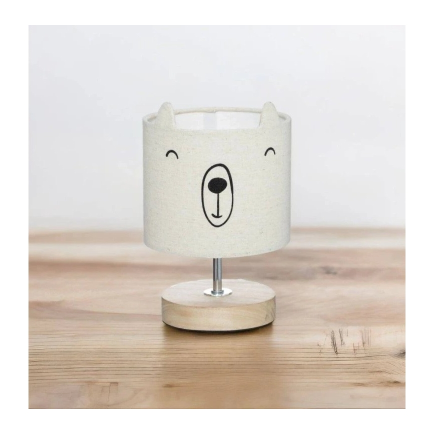 Atmosphera - Dziecięca lampka stołowa TOXEY 1xE14/25W/230V Miś