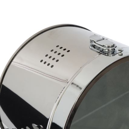 Atmosphera - Lampa podłogowa EBOR 1xE27/25W/230V sosna/chrom błyszczący