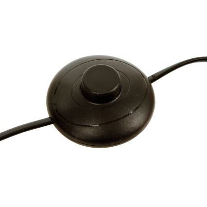 Atmosphera - Lampa podłogowa EBOR 1xE27/25W/230V sosna/mosiądz