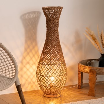 Atmosphera - Lampa podłogowa ELOISE 1xE27/40W/230V rattan