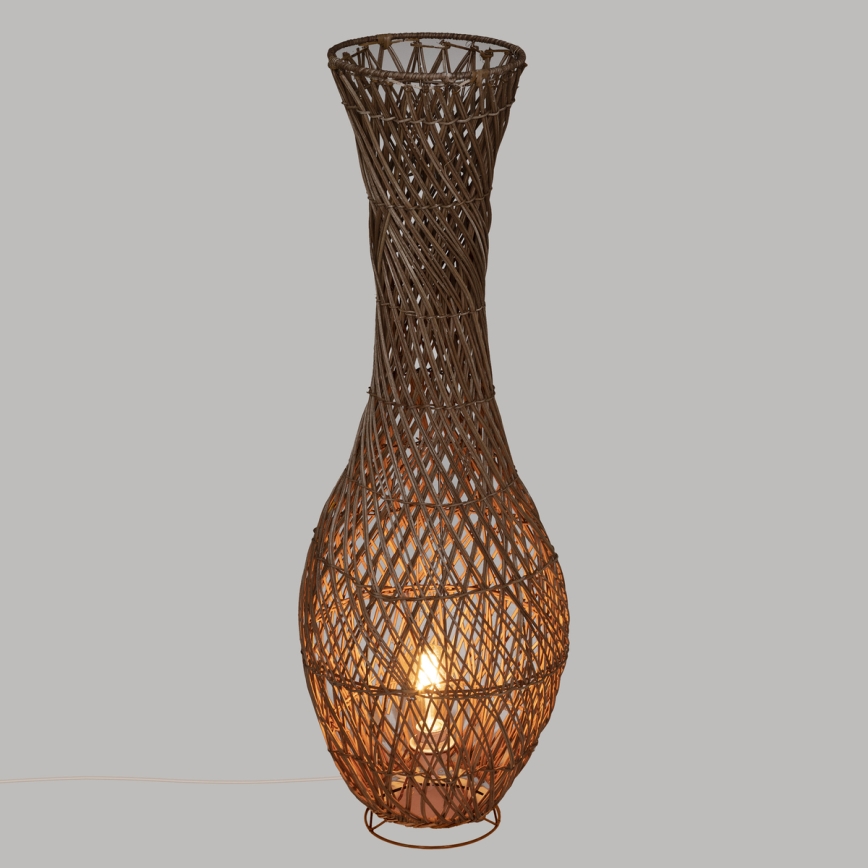 Atmosphera - Lampa podłogowa ELOISE 1xE27/40W/230V rattan