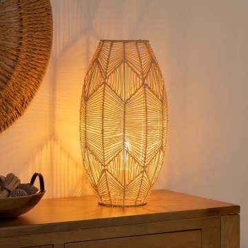 Atmosphera - Lampa podłogowa KITA 1xE27/40W/230V rattan
