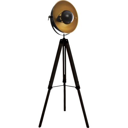 Atmosphera - Lampa podłogowa LAHTI 1xE27/25W/230V paulownia
